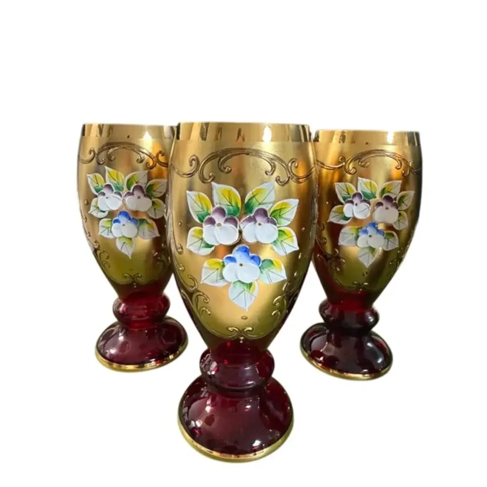 Set of 4 Bohemian 5.75